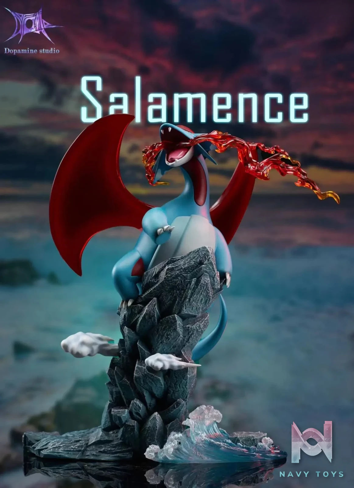 Dopamine Studio – Pokémon Salamence Evolution Group & Gengi