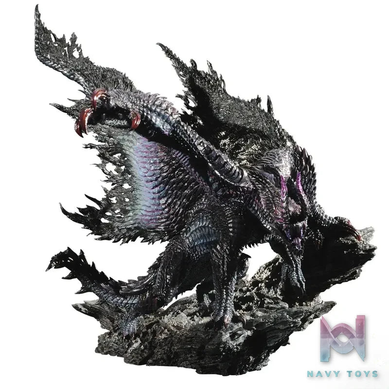 CAPCOM Studio – Capcom Figure Builder Creator’s Model Bubble Fox Wyvern Mizutsune X Black Eclipse Wyvern Gore Magala Reproduction Edition Complete Figure (Licensed)