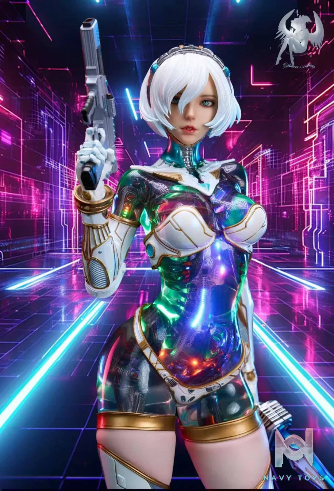 Ex Machina Ling resin statue Polaris Studio anime figure