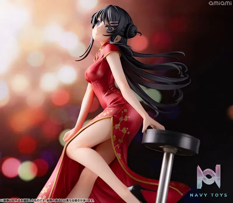 WING – Rascal Does Not Dream of Bunny Girl Senpai Mai Sakurajima Chinese Dress ver. 1/7 Complete Figure (Licensed)