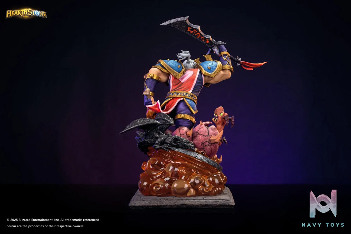 HEX Collectibles & BLIZZARD ENTERTAINMENT – Hearthstone Leeroy Jenkins Statue (Licensed)