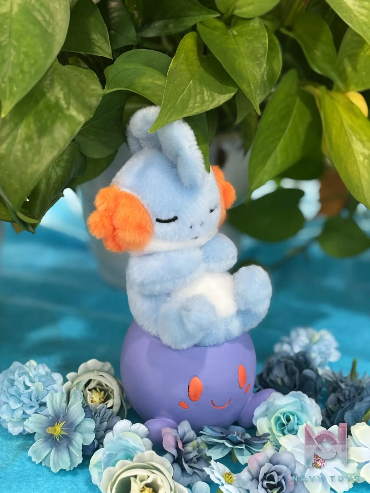 Zhu Yi Wan Jia Studio – Pokémon Plush Handmade Sleep Series Mudkip
