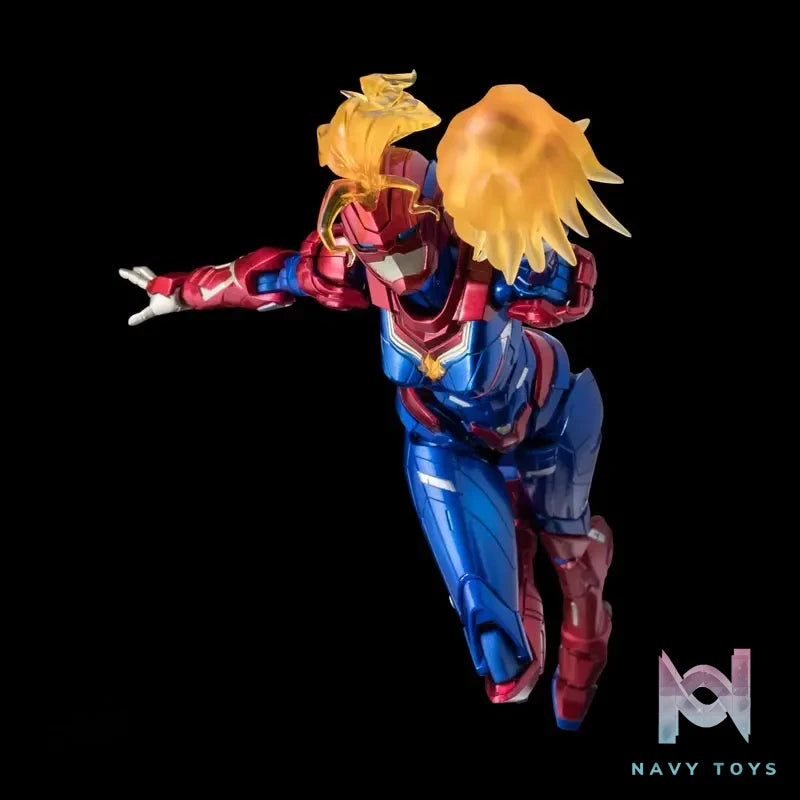 Sentinel – Fighting Armor Captain Marvel Action Figure (Licensed)