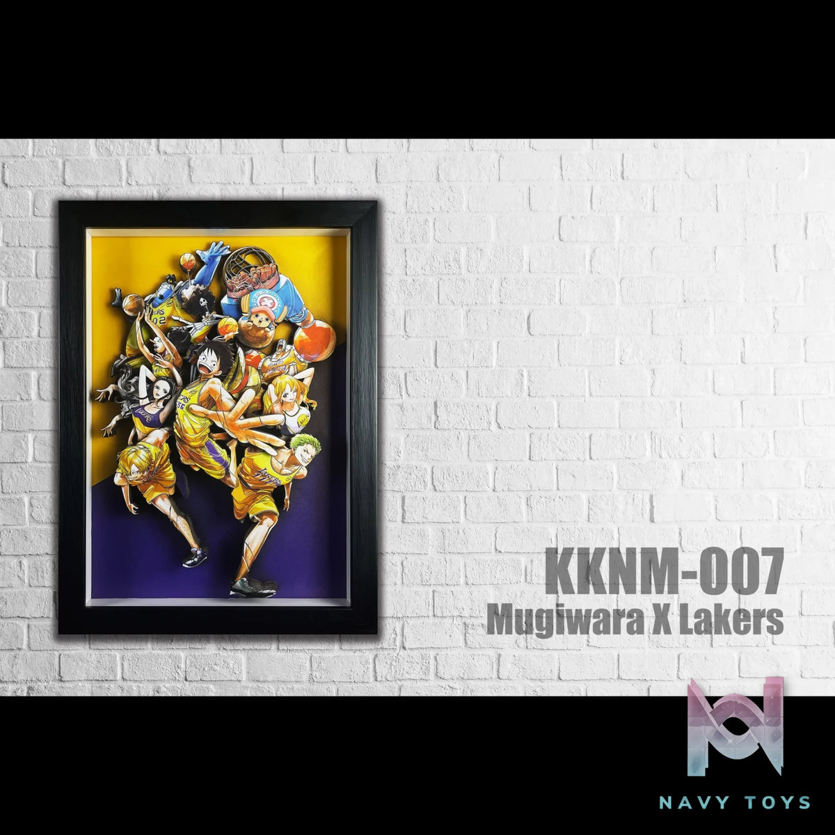 B&W Studio – Mugiwara X Lakers 3D Decorative Painting One Piece
