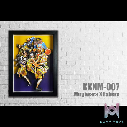 B&W Studio – Mugiwara X Lakers 3D Decorative Painting One Piece