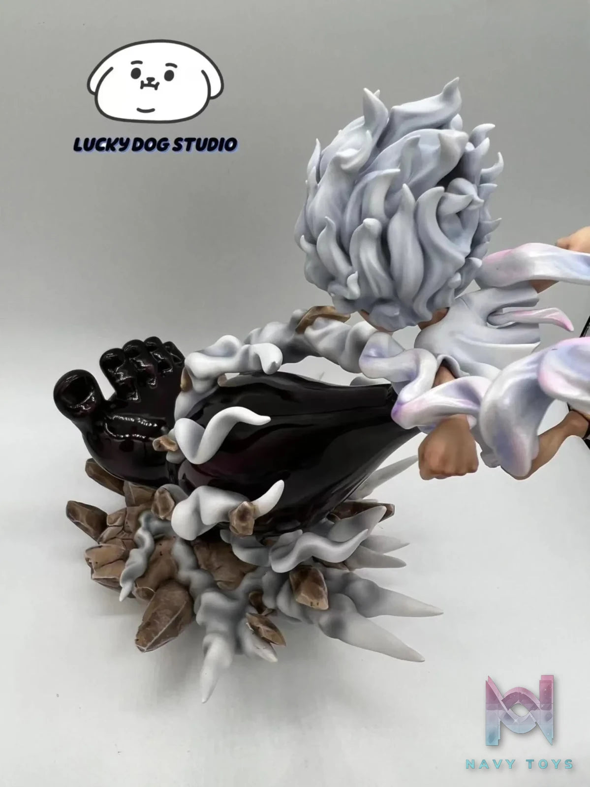 Lucky Dog Studio – One Piece Monkey D. Luffy (5 gears) ape gun + giant battle axe