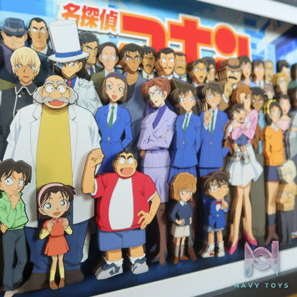 KALA HOME Studio – Detective Conan Multiple Characters #04 3D Decorative Painting Detective Conan