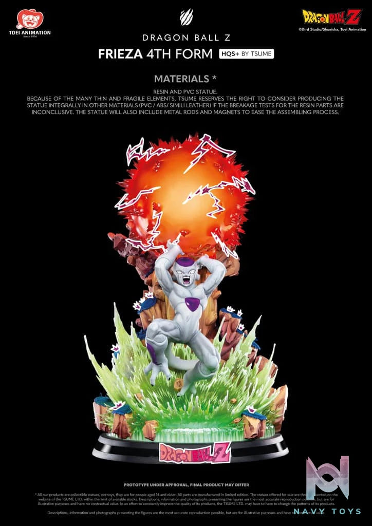 Frieza 4th Form - Dragon Ball - Tsume Art resin statue Tsume Studio anime figure
