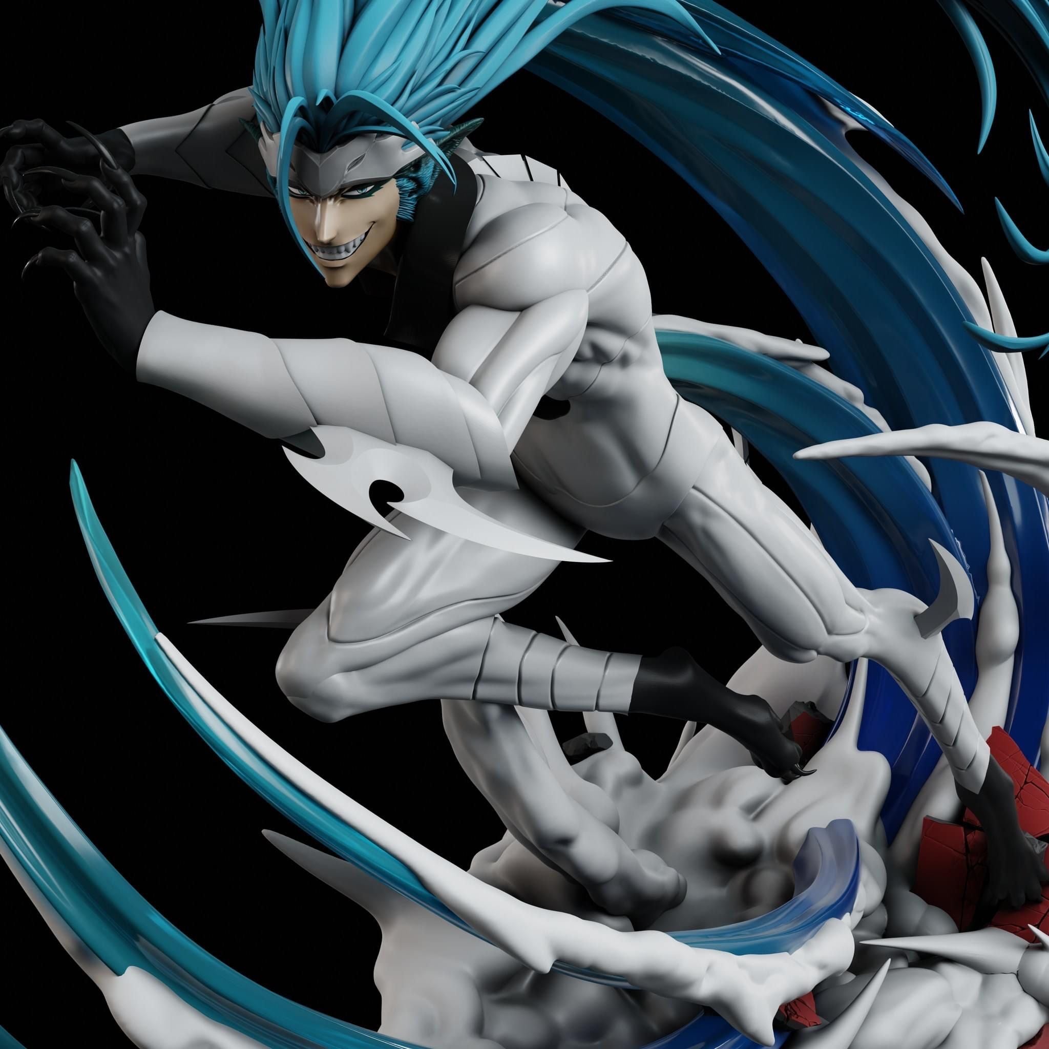 Grimmjow Pentera - Bleach - Seretei Studio resin statue Seretei Studio anime figure