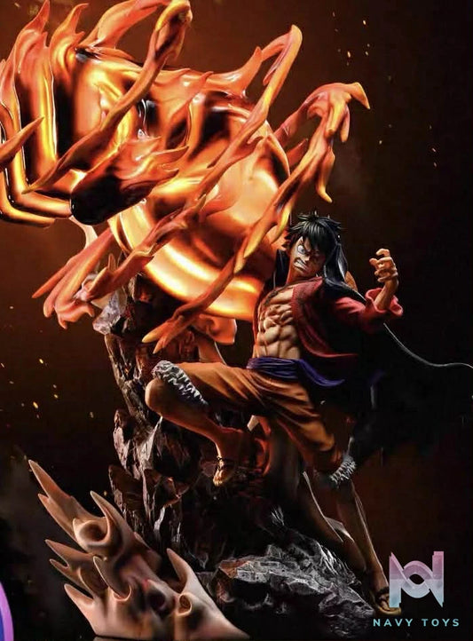Luffy One Piece - YYGK Studio resin statue Navy Toys anime figure