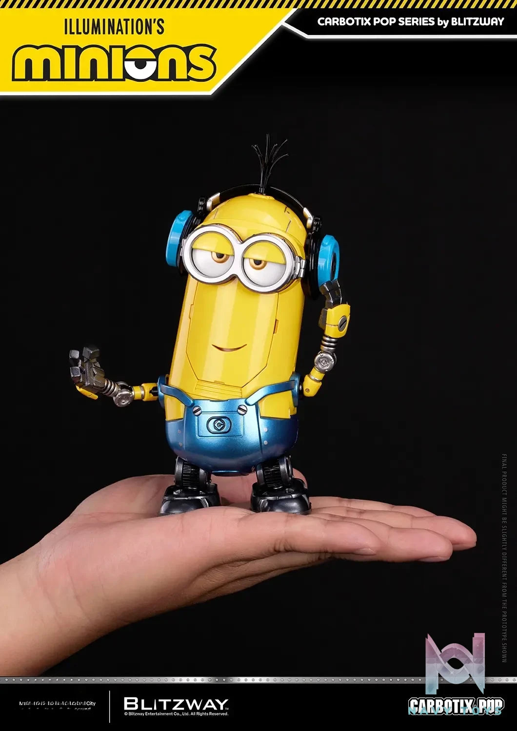 BLITZWAY – Carbotix Pop Minions BW-CA-11401 BW-CA-11402 BW-CA-11403 BW-CA-11404 (Licensed)