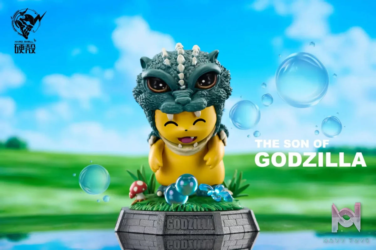 Hard Shell Studio – Pokemon Pikachu cosplay Big Monster Series Mini Godzilla’s Son