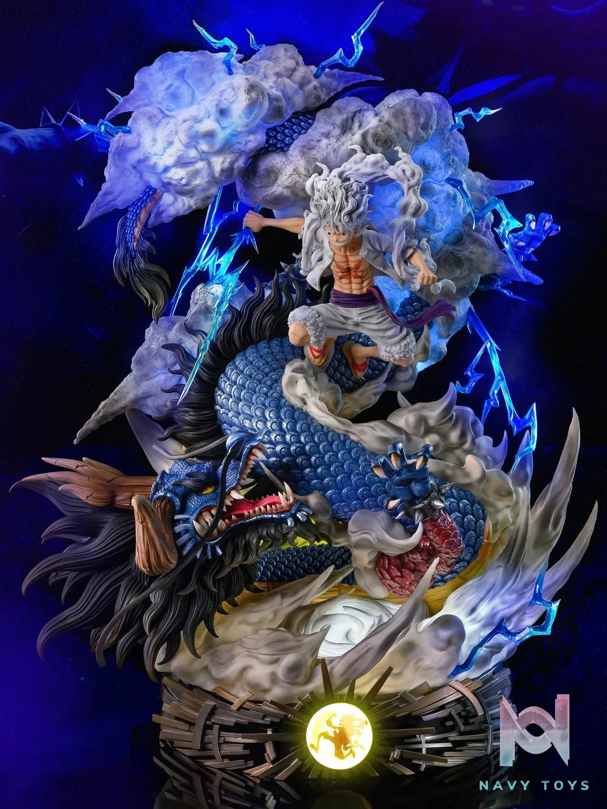 Luffy vs Kaido - One Piece - ZZDD Studio resin statue zzdd studio anime figure