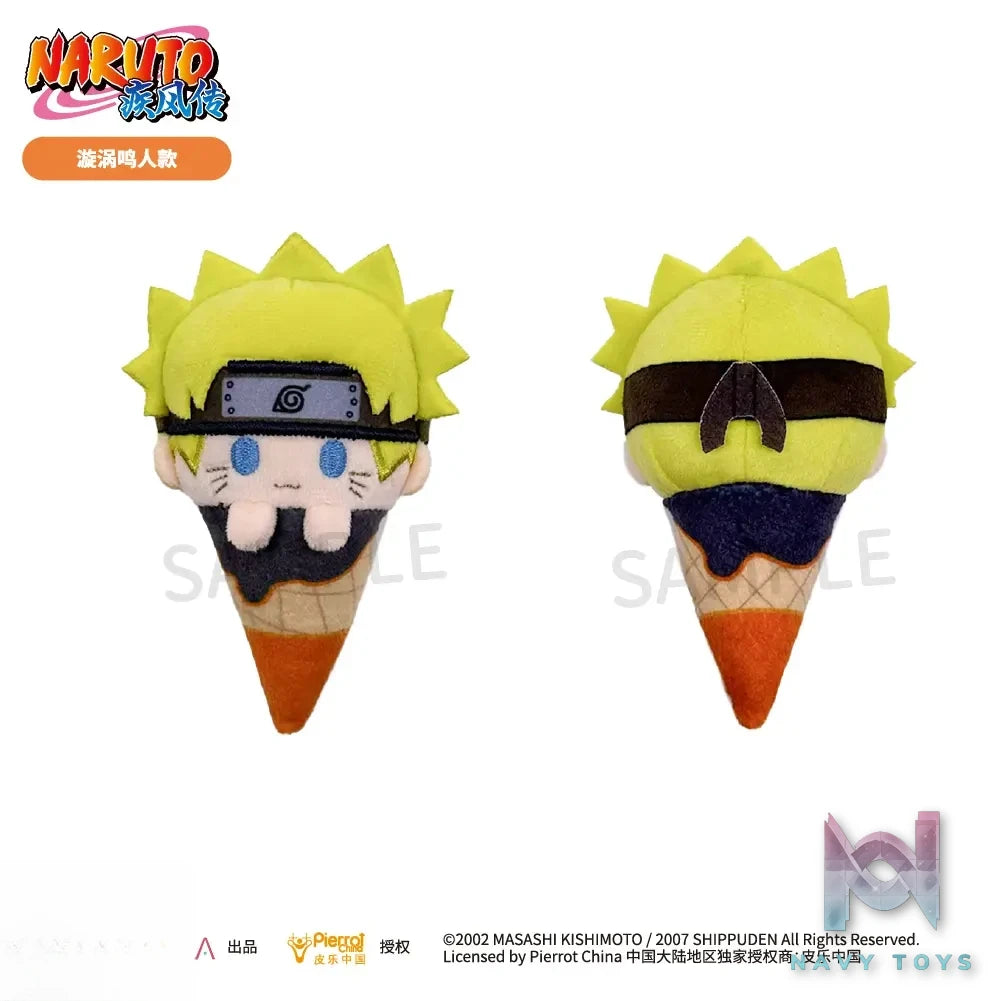 TAPIOCA – Naruto Shippuden Palm-Sized Ice Cream Plush Blind Box Vol. 1 X Vol. 2 (6 pieces / box) (Licensed)