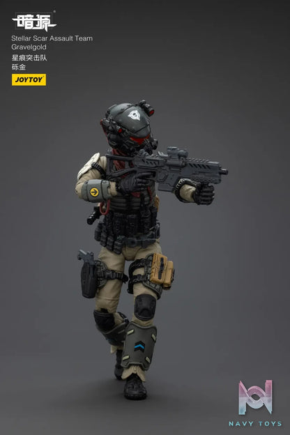 JOYTOY – Stellar Scar Assault Team Gravelgold & Darksilicon & Titanite & Firesulfur & Ghostmanganese JT01871 JT01888 JT01895 JT01901 JT01918 (Licensed)