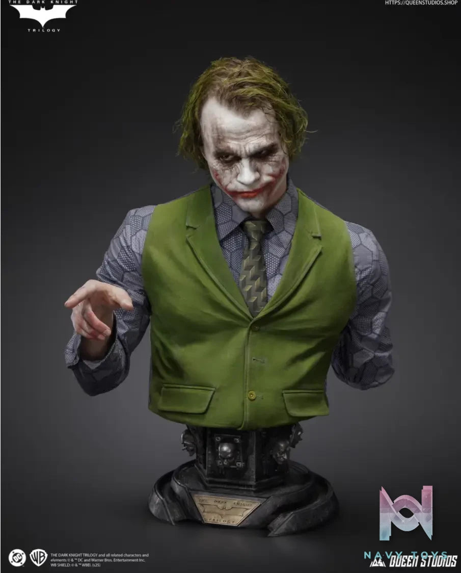 Queen Studios – The Dark Knight: The Joker Life-Size Bust Statue (Licensed)