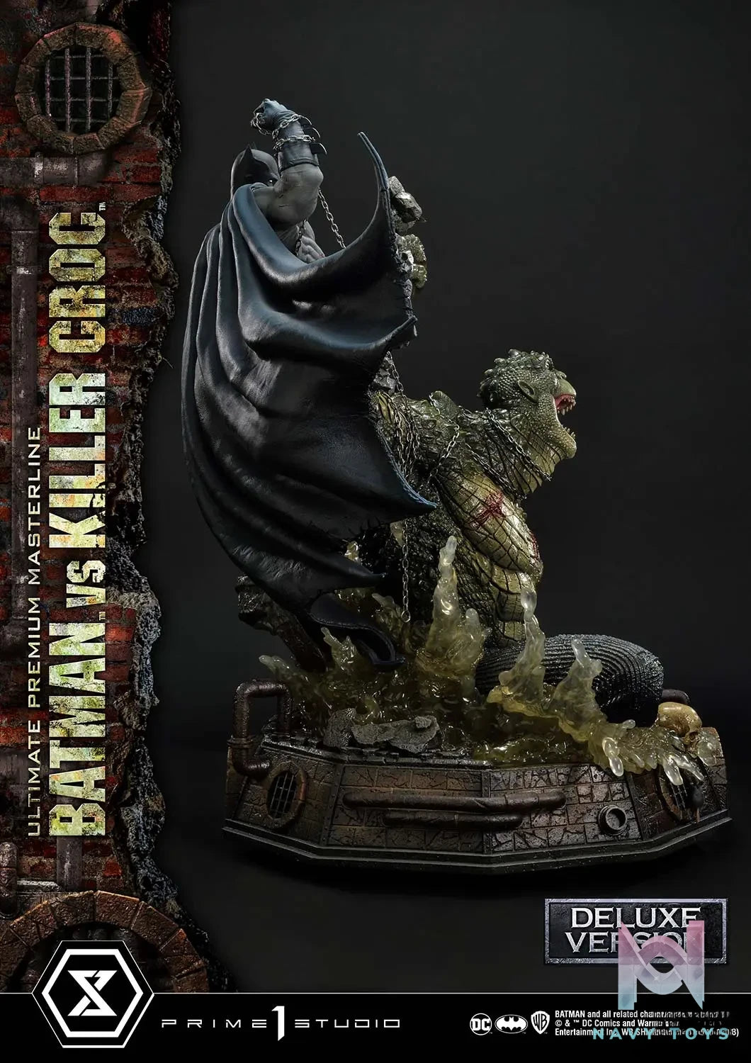 Prime 1 Studio – Ultimate Premium Masterline Batman (Comics) Batman Versus Killer Croc UPMDC-07 UPMDC-07DX UPMDC-07DXS (Licensed)