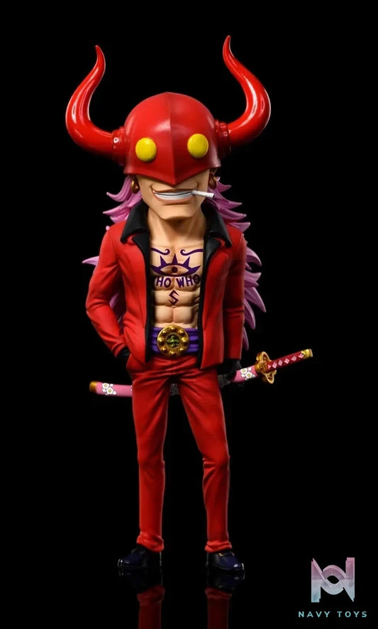 A+ Studio - One Piece Beast Pirates 8 Who's - Who resin statue Navy Toys anime figure