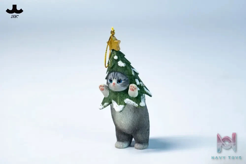 JXK – Christmas Tree Cat JXK325-1A/B/C/D JXK325-2A/B/C/D (Licensed)