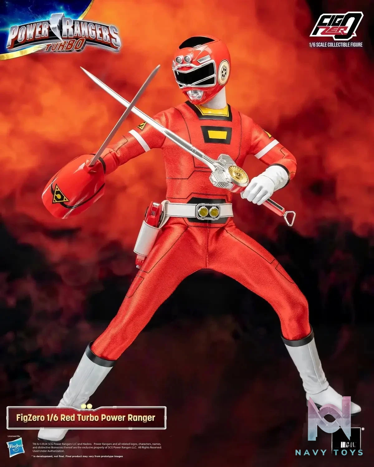 Threezero – Super Hero 1/6 Mighty Morphin Power Rangers Set 3Z08180W0 (Licensed)