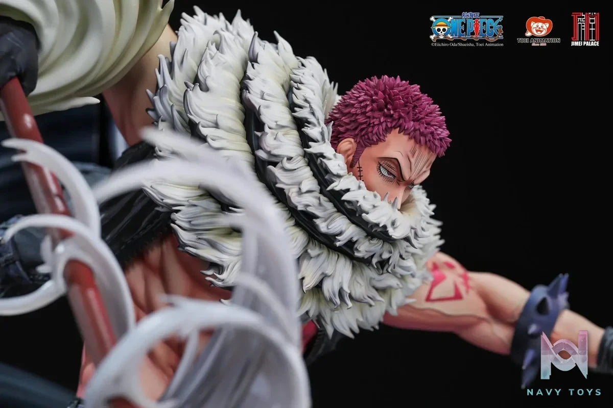 JIMEI PALACE Studio - One Piece Katakuri (Licensed) resin statue Navy Toys anime figure