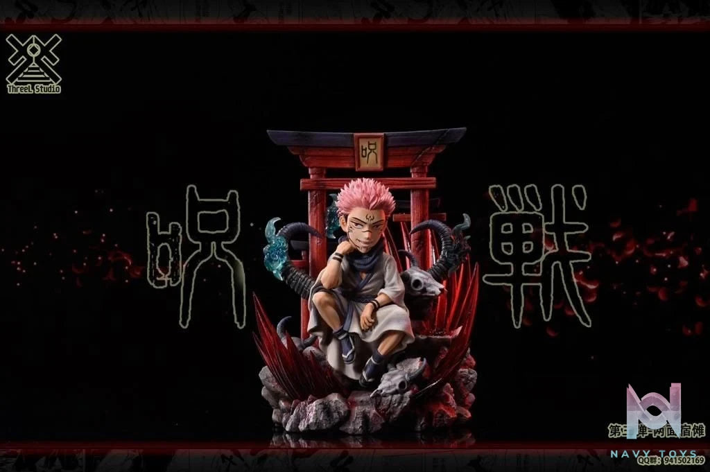 Ryomen Sukuna resin statue ThreeL Studio anime figure