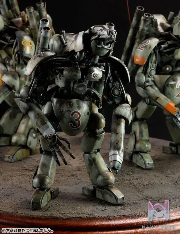 Kaiyodo – ARTPLA Maschinen Krieger Final Hund Set X Jerry Can Man 1/35 Plastic Model (Licensed)