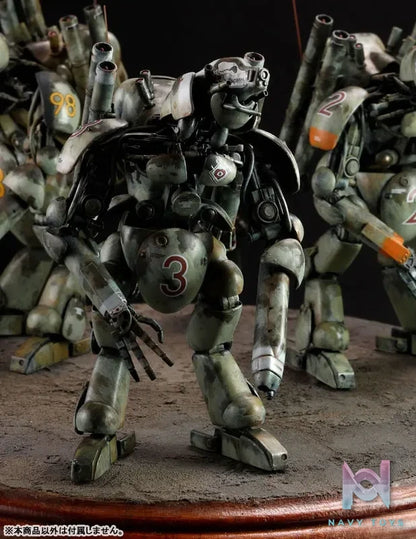 Kaiyodo – ARTPLA Maschinen Krieger Final Hund Set X Jerry Can Man 1/35 Plastic Model (Licensed)