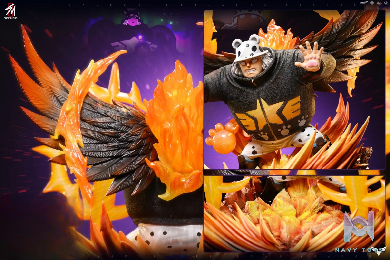 SUPER HERO Studio – Seraphim Bear One Piece