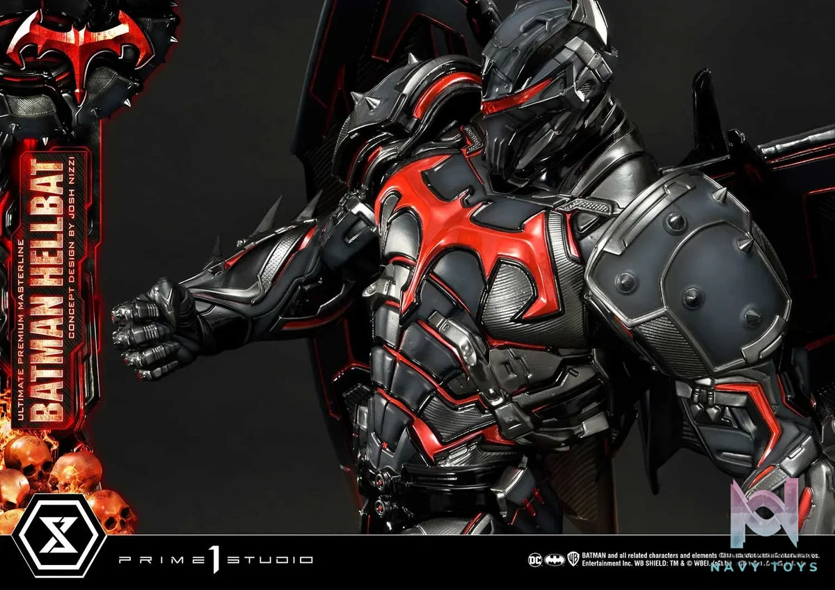 Prime 1 Studio – Ultimate Premium Masterline Batman (Comics) Batman Hellbat Concept Design by Josh Nizzi UPMDC-06 UPMDC-06DX UPMDC-06DXS (Licensed)