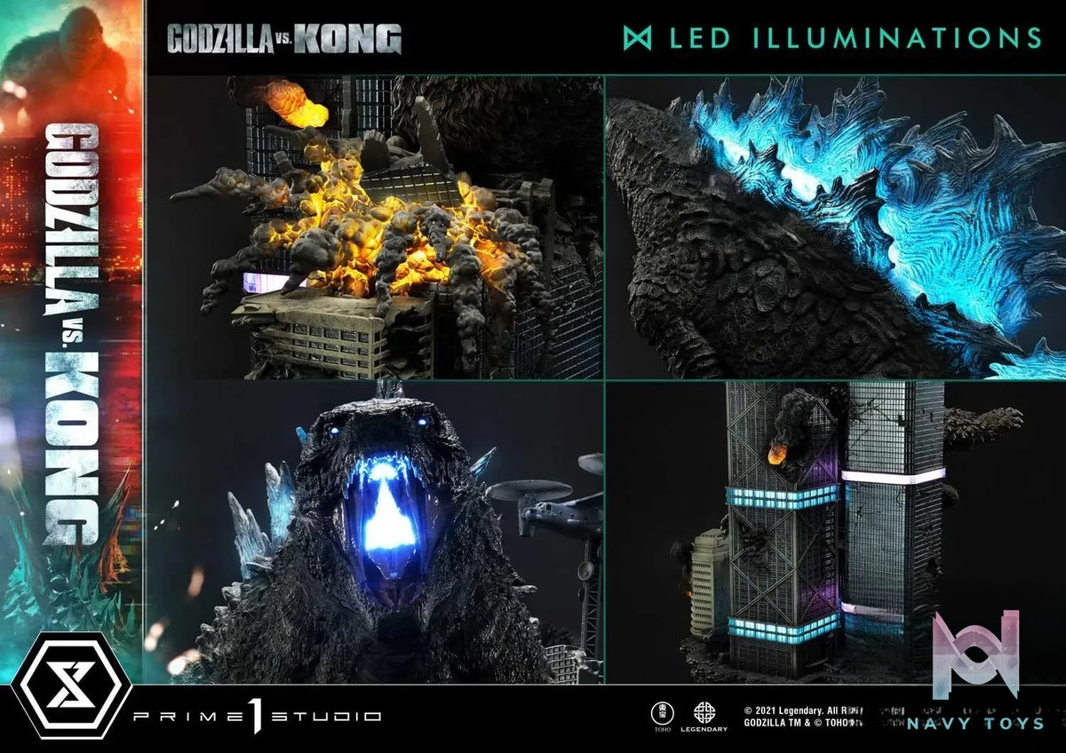 Prime 1 Studio – Ultimate Diorama Masterline Godzilla vs Kong Godzilla VS Kong Final Battle UDMGVK-03(Licensed)