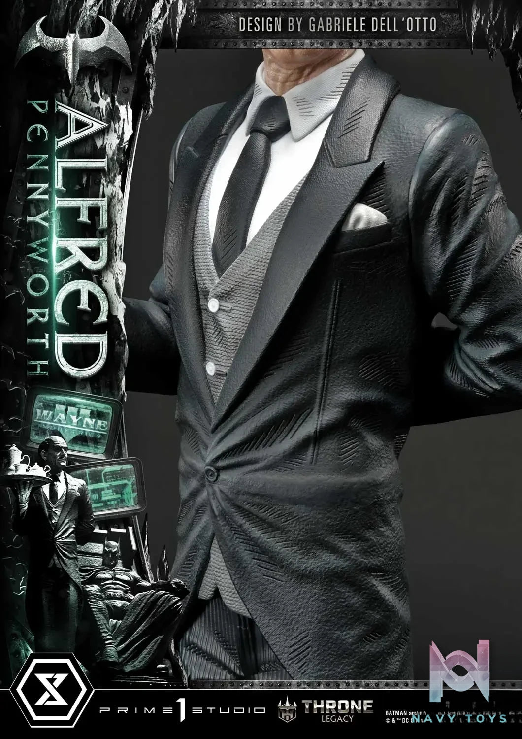 Prime 1 Studio – Throne Legacy Batman (Comics) Alfred Pennyworth TLCDC-02 TLCDC-02S (Licensed)