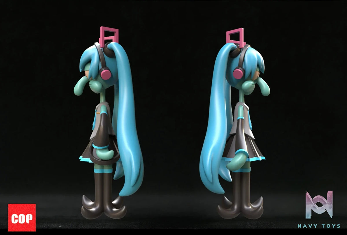 COR Studio – SpongeBob SquarePants Squidward Tentacles Miku