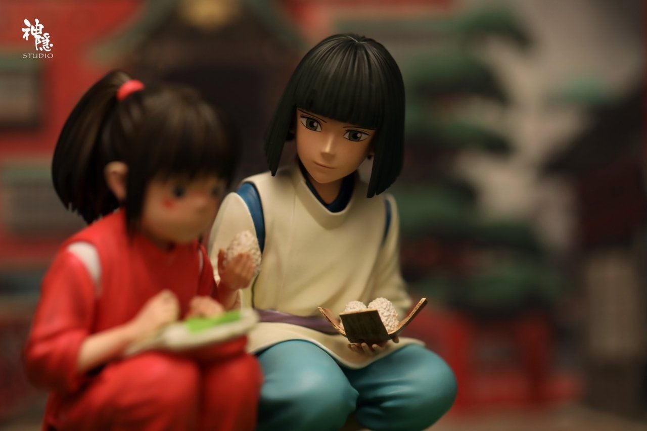 Haku & Chihiro - Spirited Away - ShenYin Studio resin statue shenyin studio anime figure