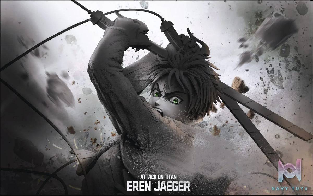Three Artisan Studio – T Plus Series Attack on Titan Eren Jaeger 1/6 Statue (Licensed)