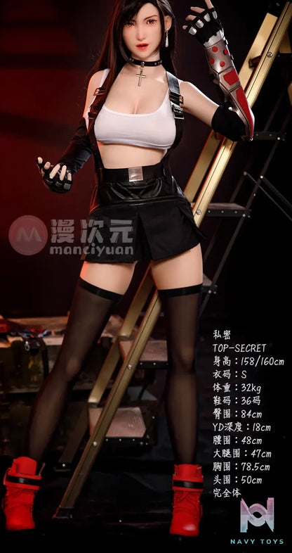 Manciyuan Studio – Final Fantasy 7 Platinum Silicone Tifa