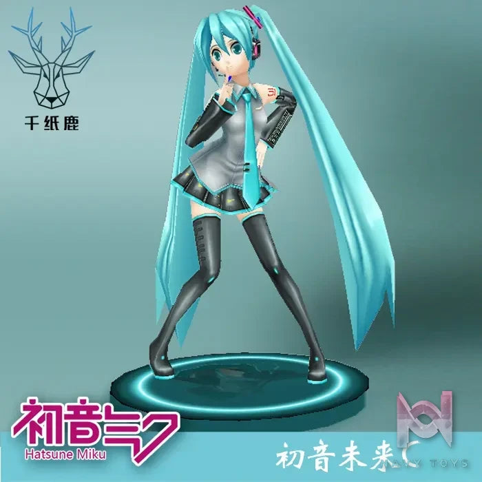 Qian Zhi Lu Studio – Hatsune Miku 3D Paper Model DIY Project Sekai
