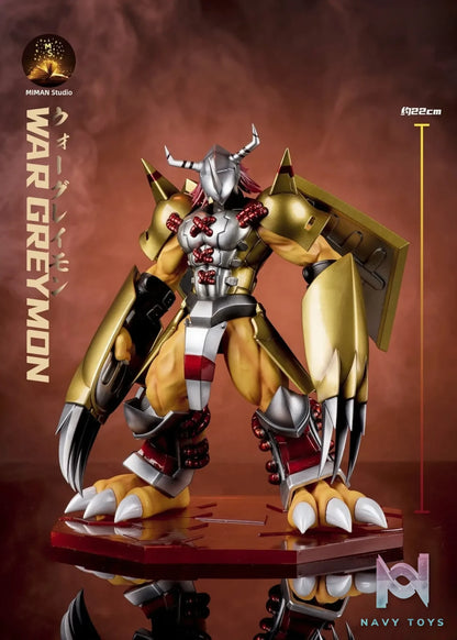 Mi Man Studio – Digimon WarGreymon and Agumon