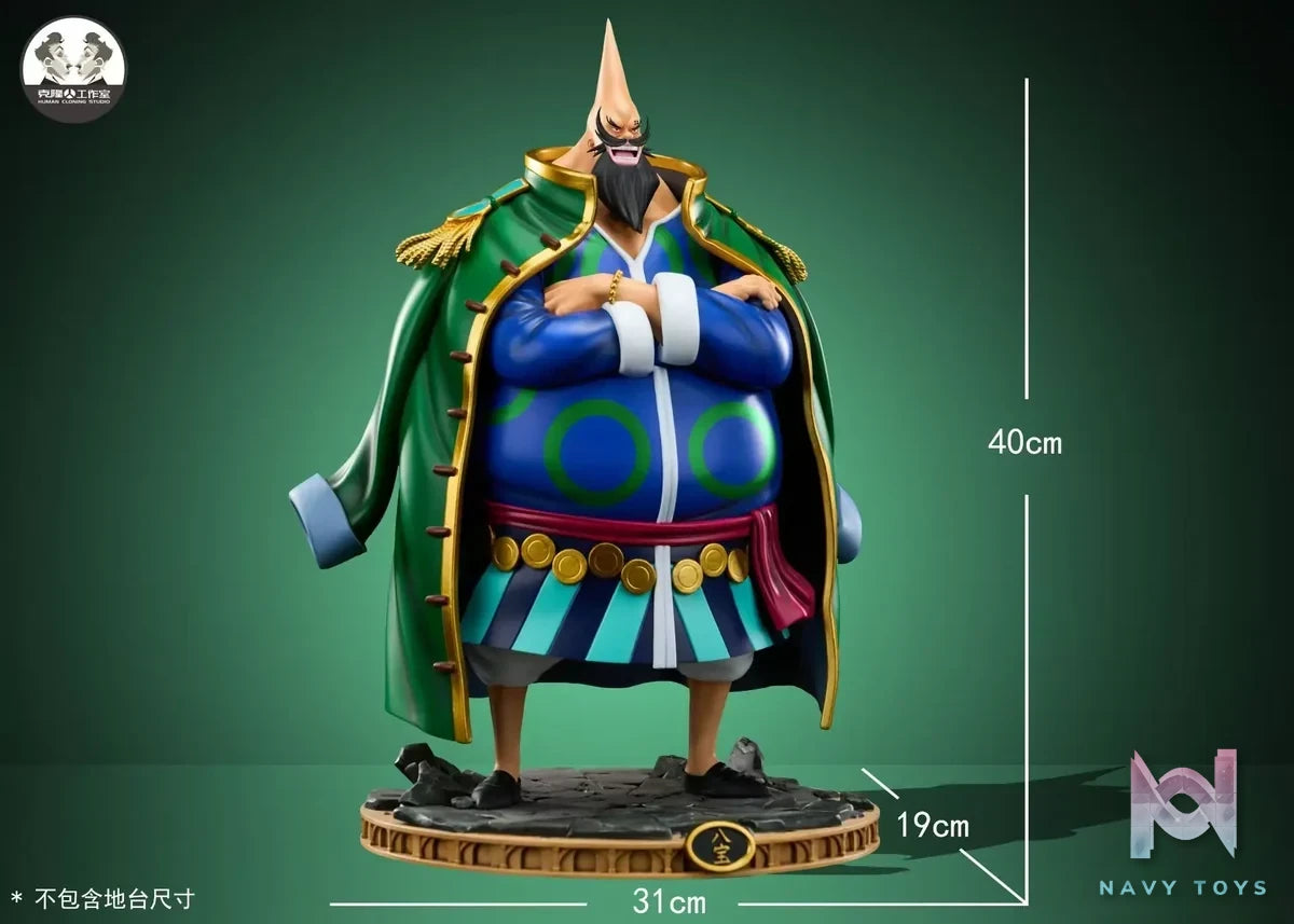 Clone Studio - One Piece Straw Hat Grand Fleet 2 Sai & Chinjao resin statue Navy Toys anime figure