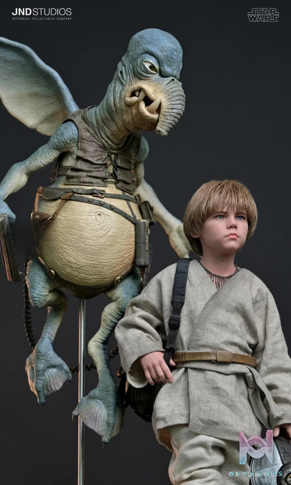 JND Studio – STAR WARS Young Anakin Skywalker X Watto 1/3 Scale Statue HMS-031 HMS-031D (Licensed)