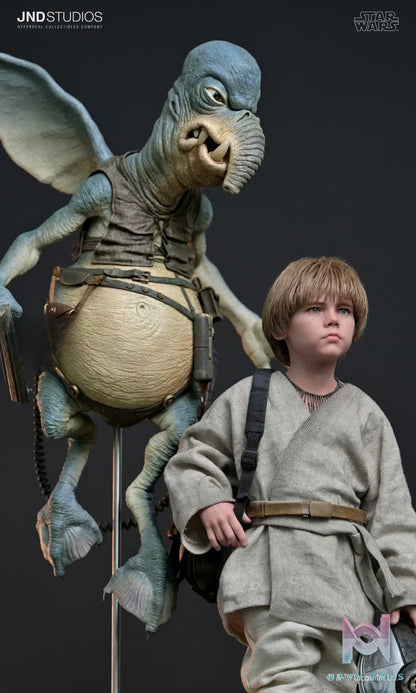 JND Studio – STAR WARS Young Anakin Skywalker X Watto 1/3 Scale Statue HMS-031 HMS-031D (Licensed)