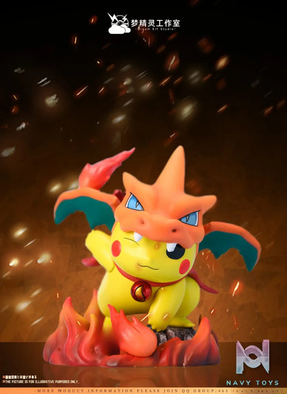 DREAM ELF Studio – Pokémon Pikachu COS Charizard