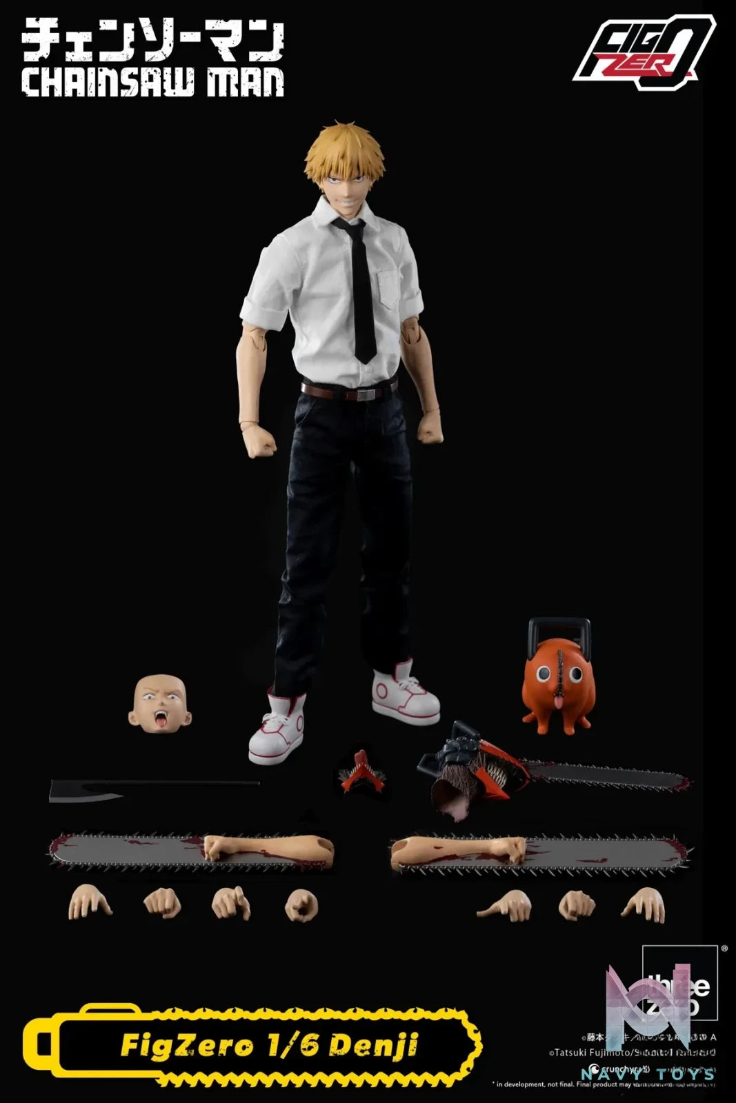 Threezero – CHAINSAW MAN FigZero 1/6 Denji 3Z04070M0 (Licensed)
