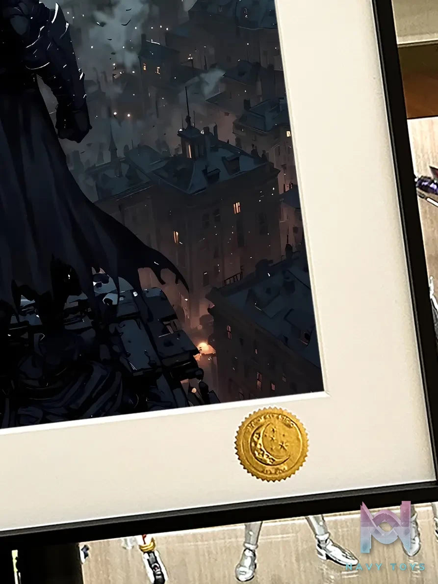 Xing Kong Studio – DC The Dark Knight Batman Gotham City Wall Art Print