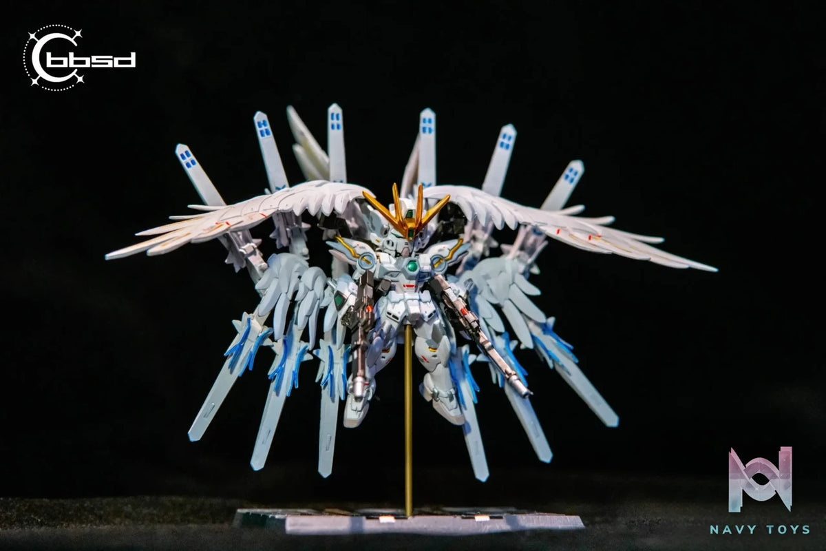 BBSD Studio – Mobile Report Gundam W FW Wing Gundam Snow White