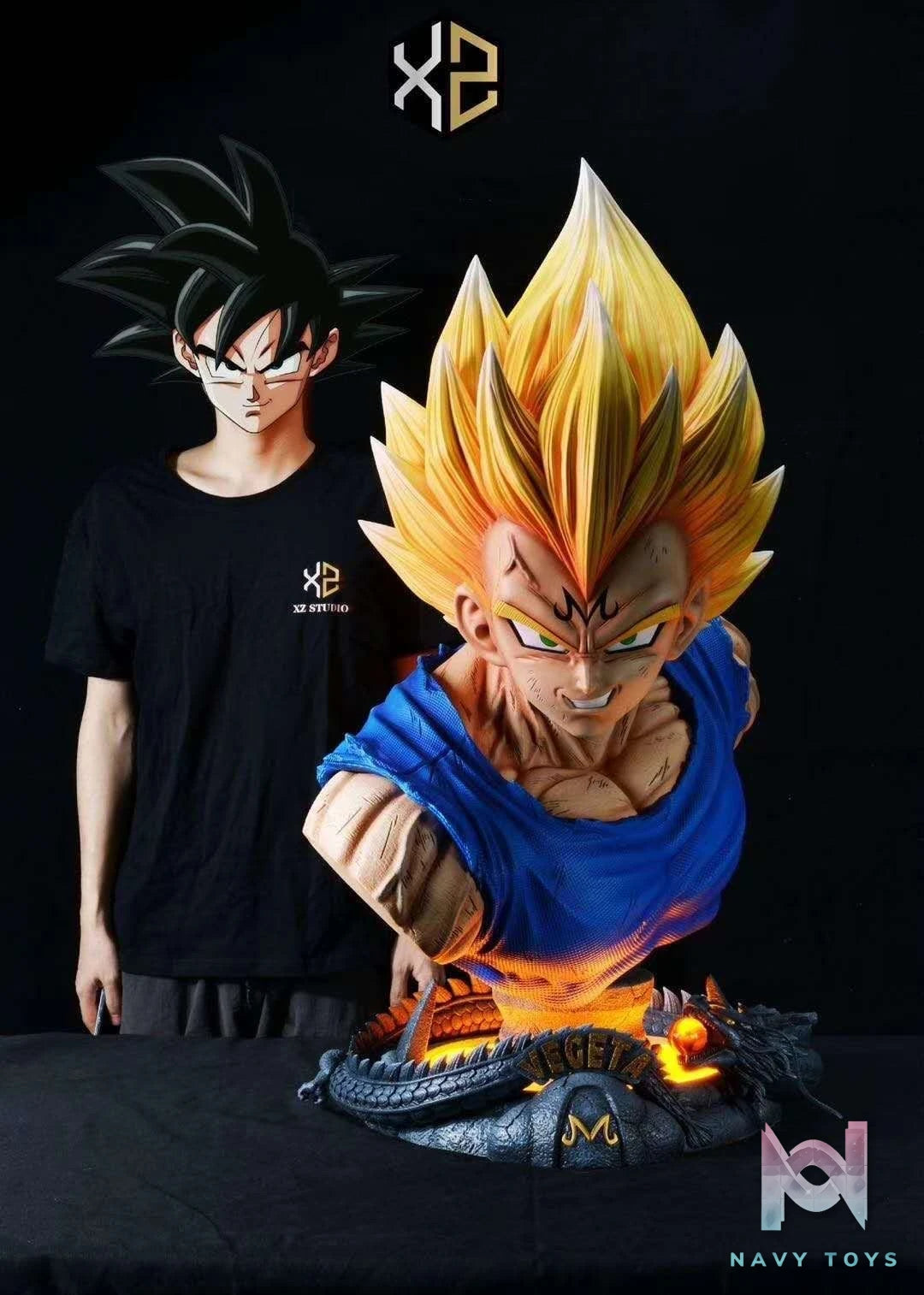 Vegeta Majin resin statue XZ Studio anime figure