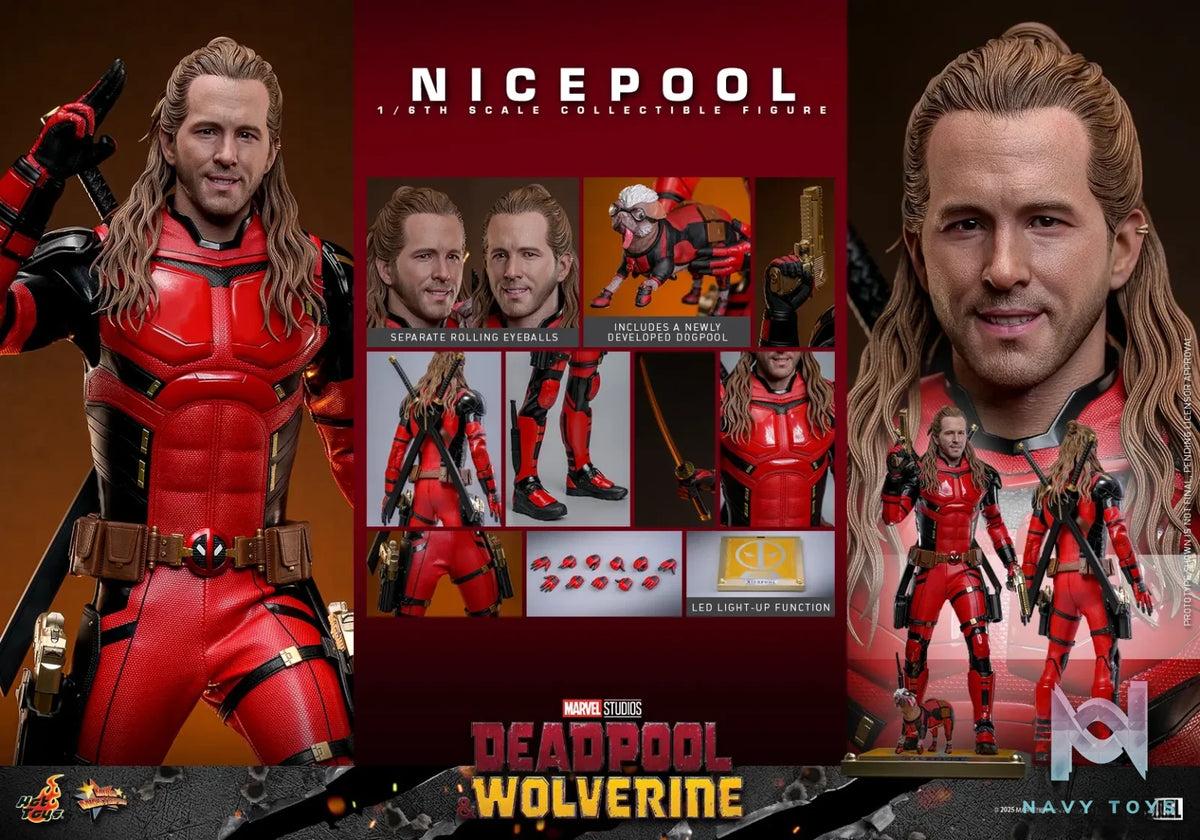 Hottoys – 1/6th scale Nicepool Collectible Figure MMS788 (Licensed)