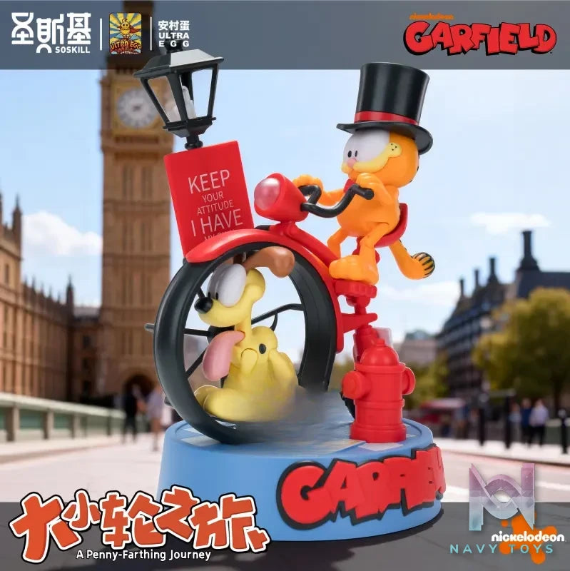 SOSKILL – Garfield’s Penny Farthing Journey Electric Model Kit (Licensed)