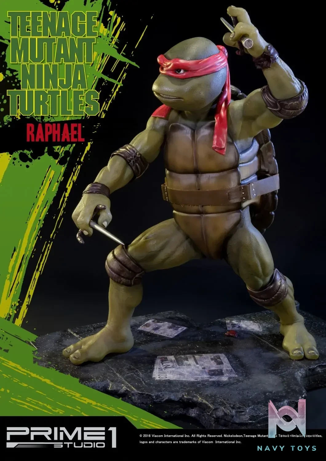 Prime 1 Studio – Museum Masterline Teenage Mutant Ninja Turtles Classic(1990) Raphael MMTMNT1990-01 (Licensed)