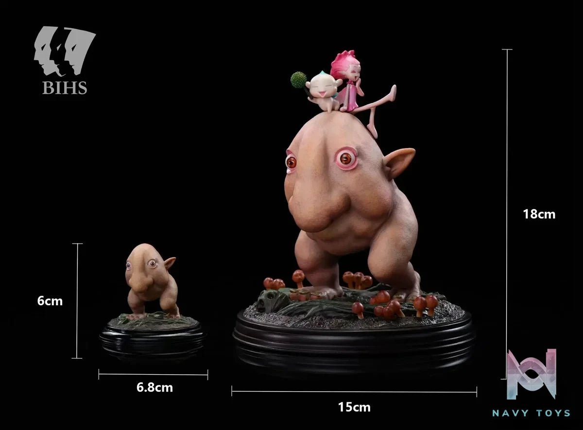 Desktop Berserk Illustration Fourth Edition Schnoz with Puck and Ivalera - BIHS Studio resin statue Navy Toys anime figure